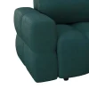 Flash Sale Driezitsslaapbank Van Blauwgroene Bouclestof Issoro Designer Zitbank