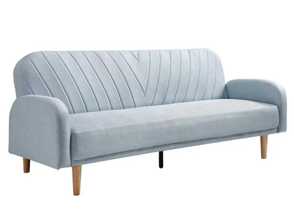 Online Driezitsslaapbank Van Lichtblauwe Stof Venafra Scandinavisch