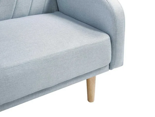 Online Driezitsslaapbank Van Lichtblauwe Stof Venafra Scandinavisch