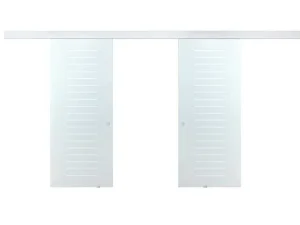 Store Dubbelwandige Schuifdeur - H205 X L166Cm - Gehard Glas - Astana Schuifdeur