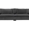 Best Sale Durham Bank 3 Persoons Fluweel Donkergrijs. Modulair