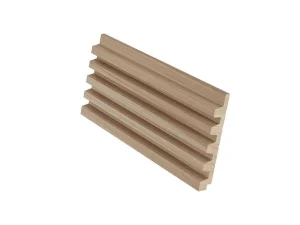 Shop 3D-Wandpaneel - 3,71 M - Natuurlijke Lichte Houtkleur - Set Van 8 - Tatiana Wandpaneel
