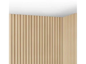 Shop 3D-Wandpaneel - 3,71 M - Natuurlijke Lichte Houtkleur - Set Van 8 - Tatiana Wandpaneel