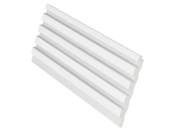Cheap 3D-Wandpaneel - 3,71 M - Wit - Set Van 8 - Tatiana Wandpaneel