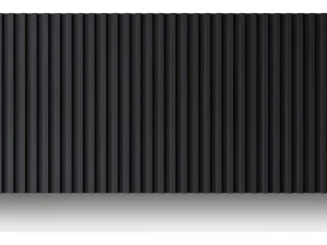 New 3D-Wandpaneel - 2,83 M - Zwart - Set Van 8 - Clinton Wandpaneel