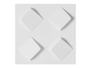 New 3D-Wandpaneel Om Te Beschilderen - Set Van 3M - Set Van 12 Stuks - Malton Wandpaneel