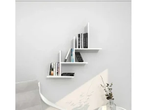 Best Eclipse Plank, Wit, 80X20X81,6 Cm, Epikasa Boekenkast & Vitrine