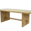 Flash Sale Eettafel 8 Plaatsen Van Teakhout - Kleur: Naturel - Lenida Eettafel