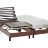 Best Sale Elektrisch Relaxbed Met Matras Met Latex-Instap Tyndare Van - Kersenhout - 2 X 80 X 200 Cm Elektrisch Relaxatiebed