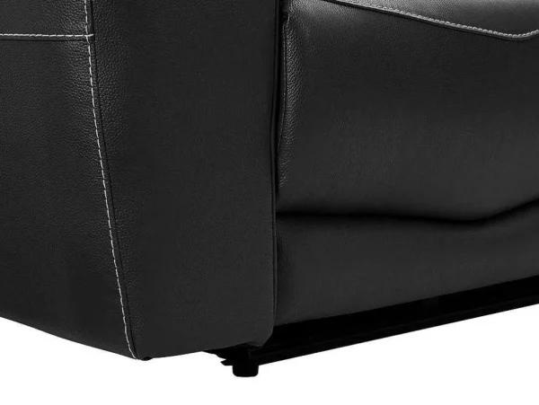 Shop Elektrische Relax-Driezitsbank Van Zwart Vaarsleer Damon 2En 3-Zitsbank