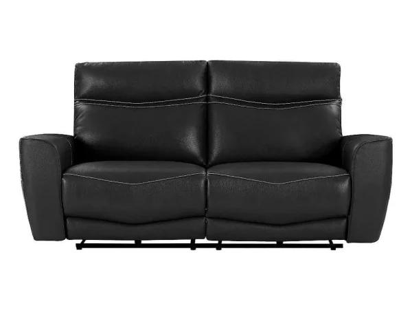 Shop Elektrische Relax-Driezitsbank Van Zwart Vaarsleer Damon 2En 3-Zitsbank