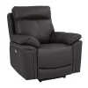 Shop Elektrische Relaxstoel Van Leer Isiris - Bruin Relaxfauteuil