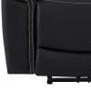 Shop Elektrische Relaxstoel Van Leer Isiris - Zwart Relaxfauteuil