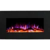 Cheap Elektrische Sfeerhaard Chandela - L84 X D14 X H45 Cm - Zwart Haard