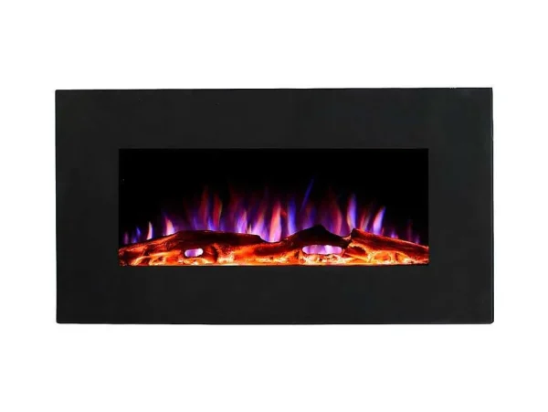 Cheap Elektrische Sfeerhaard Chandela - L84 X D14 X H45 Cm - Zwart Haard