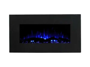 Cheap Elektrische Sfeerhaard Chandela - L84 X D14 X H45 Cm - Zwart Haard