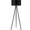 Best Ennie Vloerlamp, Zwart, 50X50X160 Cm, Staande Lamp