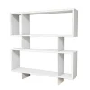 Outlet Fabiola Boekenkast, Wit, 100X22X111 Cm, Boekenkast & Vitrine