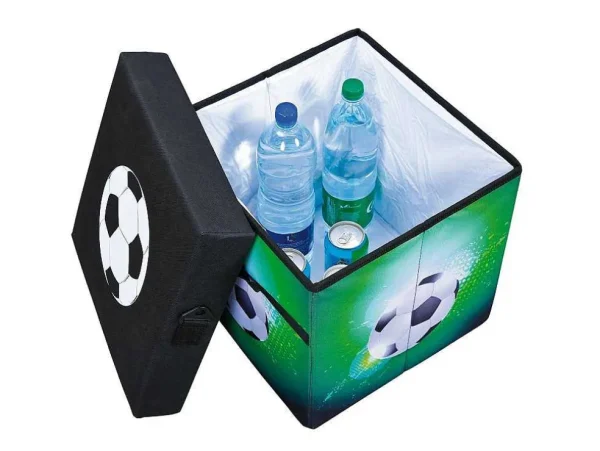 Shop Fabo Opbergdozen Koeltas, Kruk, Draagriem, Zwart, Wit, Groen. Opbergaccessoire
