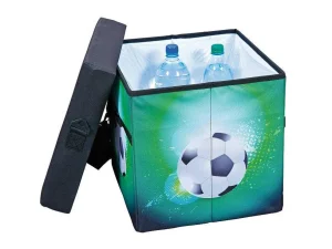 Shop Fabo Opbergdozen Koeltas, Kruk, Draagriem, Zwart, Wit, Groen. Opbergaccessoire
