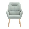 Store Fauteuil Van Blauwgroene Stof Osimo Fauteuil Stof