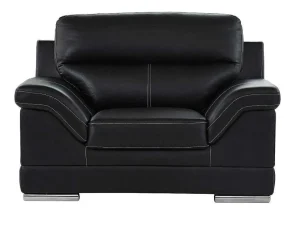 Flash Sale Fauteuil Van Buffelleer Monika - Zwart Fauteuil Leer