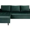 Cheap Firenze Chaise Longue Bank Velours, Groen. Zitbank
