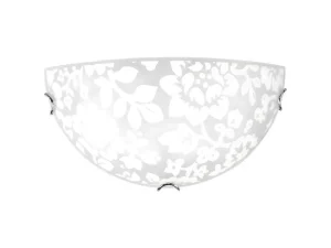 Online Floryda Plafondlamp, Chroom, Wit, 30X9X15 Cm, Aanbiedingen: Woonaccessoires