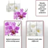 Clearance Foto Scherm Bagheria, 180X200Cm, Orchid Kamerscherm