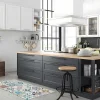 Fashion Gangtapijt Santander In Vinyl Met Tegeleffect Santander - 66X160Cm - Multikleuren Gangtapijt