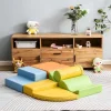 Online 6 Gigantische Bouwstenen Voor Hardlopen En Klimmen, Grote Bouwstenen Voor Kinderen. Trappen En Glijbaan Voor Kinderen - Speelgoed Om Te Klimmen, Glijden En Kruipen. Voor Kleuters En Baby'S, Zachte, Kleurrijke Bouwstenen. Spel Voor Binnen