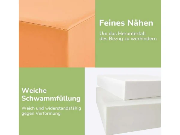 Online 6 Gigantische Bouwstenen Voor Hardlopen En Klimmen, Grote Bouwstenen Voor Kinderen. Trappen En Glijbaan Voor Kinderen - Speelgoed Om Te Klimmen, Glijden En Kruipen. Voor Kleuters En Baby'S, Zachte, Kleurrijke Bouwstenen. Spel Voor Binnen