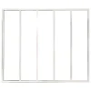 Store Glazen Binnenraam Bayview - Wit - 150 X 130 Cm - Aluminium Glazen Binnenraam
