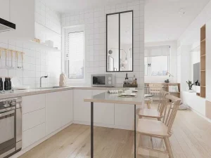 Shop Glazen Binnenraam Bayview Van Alumimium Met Zwarte Poedercoating - 60 X 130 Cm Glazen Binnenraam