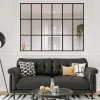 Sale Glazen Binnenraam In Orangeriestijl Van Gepoederlakt Aluminium 180 X 130 Cm Zwart Oransa Glazen Binnenraam