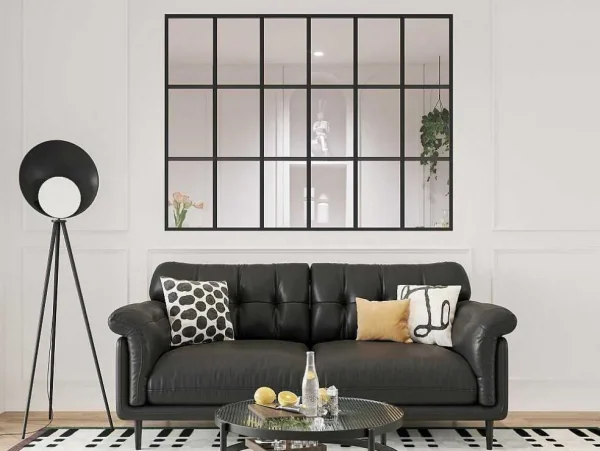 Sale Glazen Binnenraam In Orangeriestijl Van Gepoederlakt Aluminium 180 X 130 Cm Zwart Oransa Glazen Binnenraam