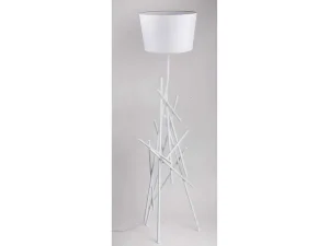 Discount Glenn Vloerlamp, Wit, 40X40X162 Cm, Staande Lamp