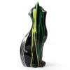 Flash Sale Groot Kattenstandbeeld Van Hars L24 X B13 X H53 Cm Meerdere Kleuren Miniria Standbeeld