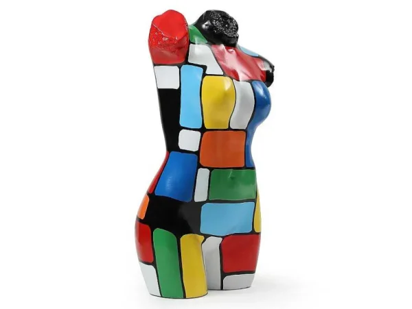 Shop Grote Buste Van Hars L26 X B17 X H48 Cm Meerdere Kleuren Taviano Standbeeld