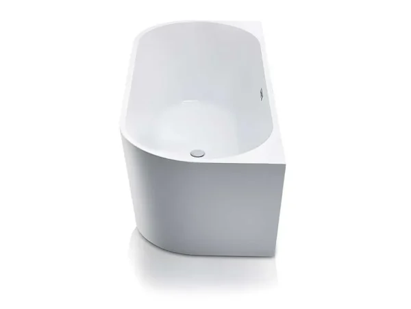 Cheap Halfvrijstaand Bad Divina -200L - 150X75X58Cm - Wit Halfvrijstaand Bad