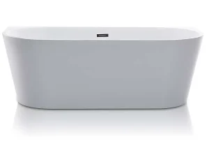 Cheap Halfvrijstaand Bad Divina -200L - 150X75X58Cm - Wit Halfvrijstaand Bad