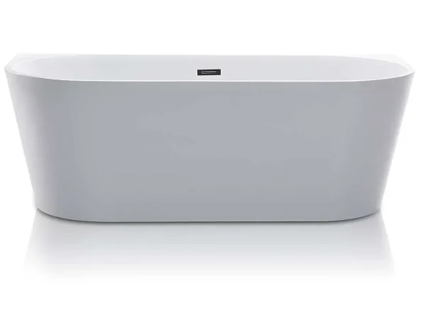 Cheap Halfvrijstaand Bad Divina -200L - 150X75X58Cm - Wit Halfvrijstaand Bad