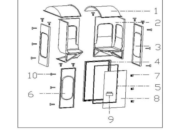 Cheap Hamam Myloo Voor 2 Met Ergonomische Zitplaatsen, Extern Bedieningspaneel En Temperatuursensor Hammam