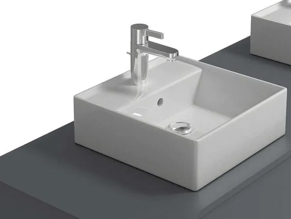 Store Hangende Badkamermeubel In Antracietgrijze Kleur Met Dubbele Wastafel - L150 Cm - Isaure Ii Dubbele Wastafel