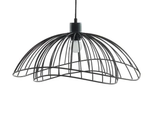 Flash Sale Hanglamp Met Draden Mania - Ijzer - 47 X 47 X 120 Cm - Zwart Hanglamp