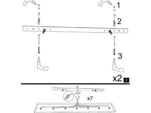 Best Sale Hanglamp Met Verstelbare Hoogte Yildo - 3 Kappen - L67 X H25/111 Cm - Zwart En Koperkleurig Hanglamp