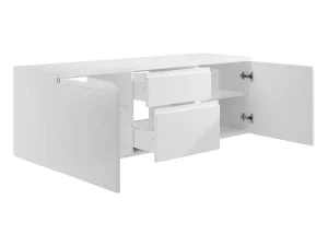 Sale Hangmeubel Onder Wastafel - Wit - 150 Cm - Jimena Ii Wastafelmeubel