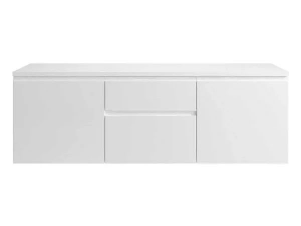 Sale Hangmeubel Onder Wastafel - Wit - 150 Cm - Jimena Ii Wastafelmeubel