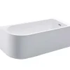 Outlet Hoekbad - 201 Liter - 150 X 75 X 58 Cm - Wit - Rechtse Hoek - Anika Hoekbad