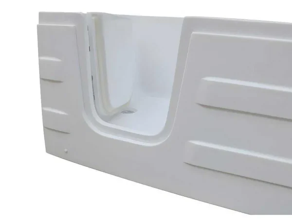 Outlet Hoekbad Met Deurtje Servee - 235L - 170 X 76 X 62 Cm - Hoek Links Hoekbad